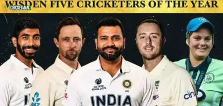 Wisden Awards 2026 Full List: Indian Players Dominate with Historic Wins Wisden Awards 2026 Full List: Indian Players Dominate with Historic Wins