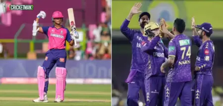 Yashasvi Jaiswal vs KKR in IPL