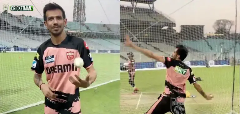 Yuzvendra Chahal’s Funny Moment With KKR Coach Goes Viral During Rain-Hit IPL 2026 Match