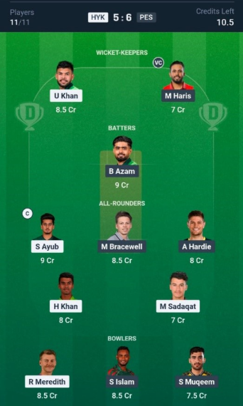 HYK VS PES Small League Team 