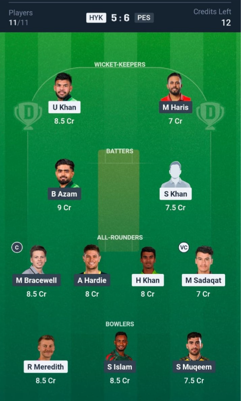 HYK VS PES Grand League Team