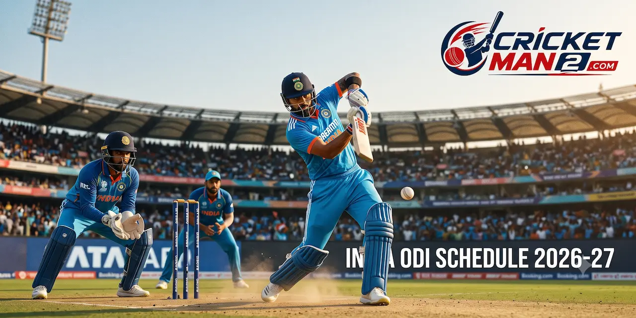 India ODI Cricket Schedule 2026-2027